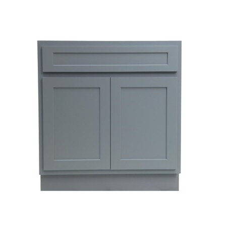Vanity Art 36 in. Vanity Cabinet with Knockdown, Gray VA4036G